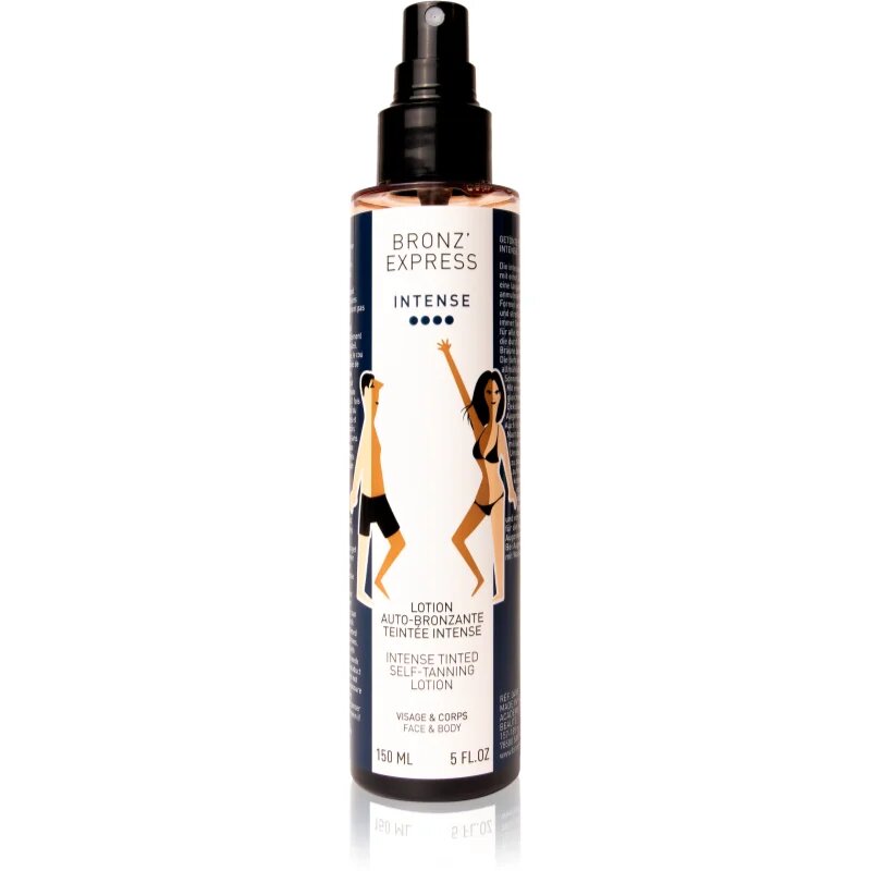 Bronz'Express Immediate Effect Intense samoporjavitveno pršilo za telo in obraz 150 ml