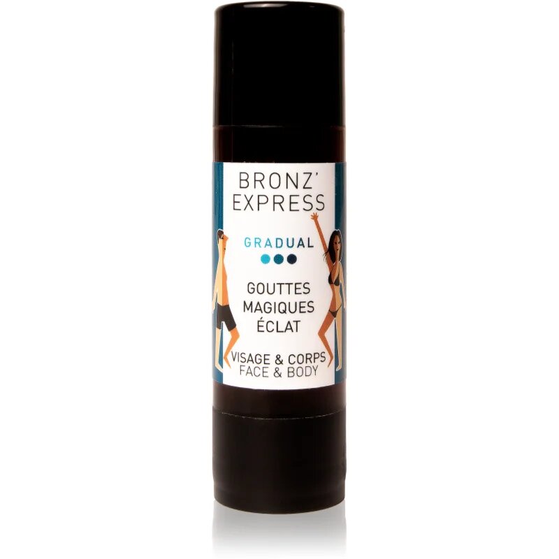 Bronz'Express Immediate Effect Magic Radiance Drops samoporjavitvene kapljice 30 ml