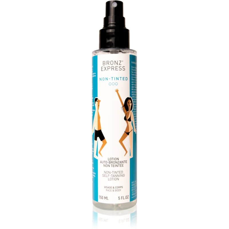 Bronz'Express Immediate Effect Non-Tinted samoporjavitveno pršilo za telo in obraz 150 ml