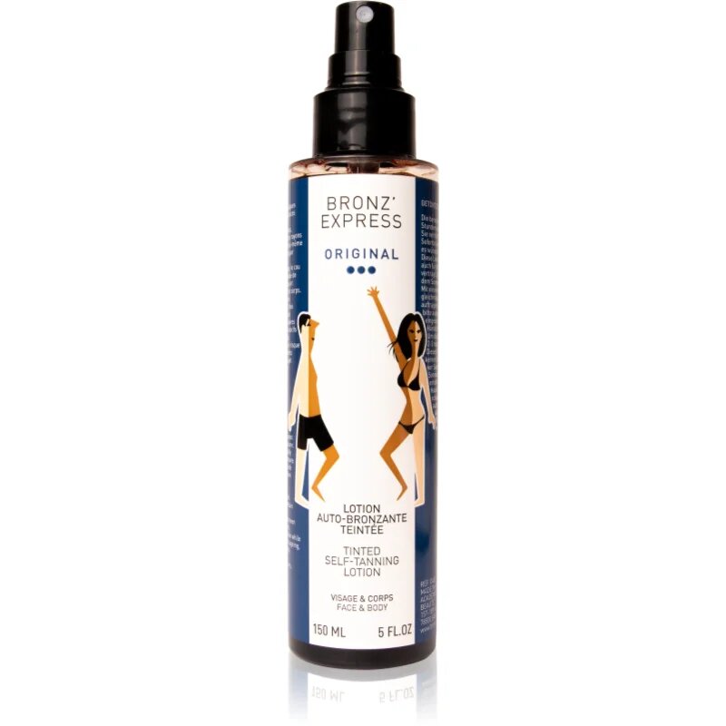 Bronz'Express Immediate Effect Original samoporjavitveno pršilo za telo in obraz 150 ml