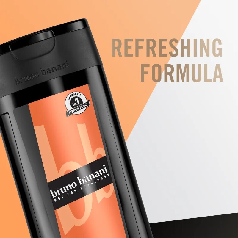 Bruno Banani Absolute Man osvežujoč gel za prhanje 3v1 za moške 250 ml