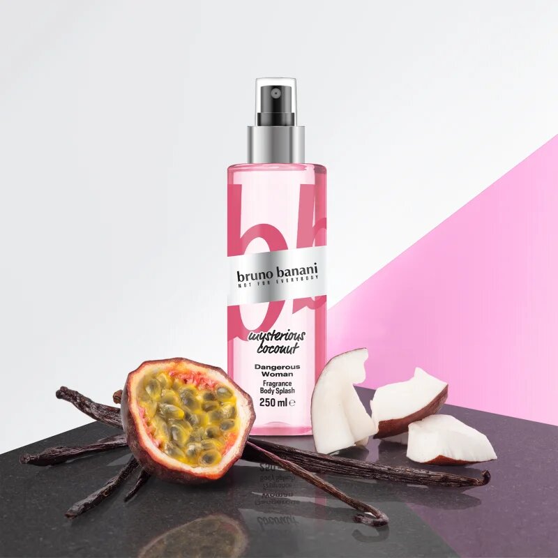 Bruno Banani Dangerous Woman Mysterious Coconut osvežujoče pršilo za telo za ženske 250 ml
