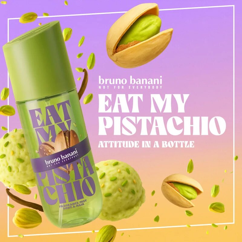 Bruno Banani Eat My Pistachio odišavljeno pršilo za telo uniseks 236 ml