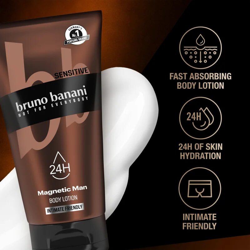 Bruno Banani Magnetic Man vlažilna krema za telo za moške 150 ml