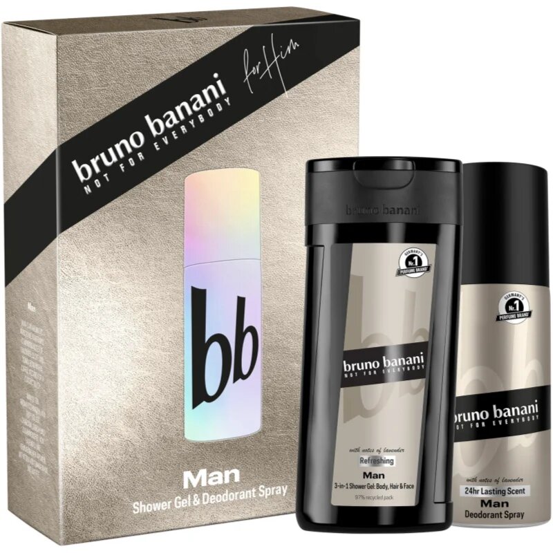Bruno Banani Man darilni set za telo za moške