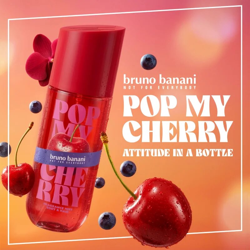 Bruno Banani Pop My Cherry pršilo za telo za ženske 236 ml