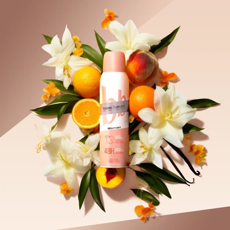 Bruno Banani Woman Peach & Musk antiperspirant 48 ur za ženske 150 ml