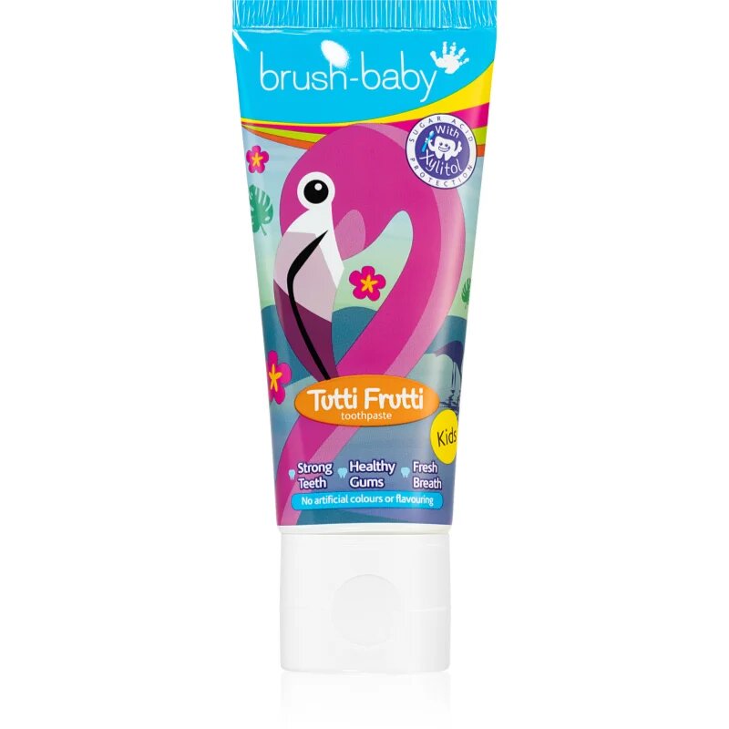 Brush Baby Tutti Frutti otroška zobna pasta od 36. meseca 50 ml