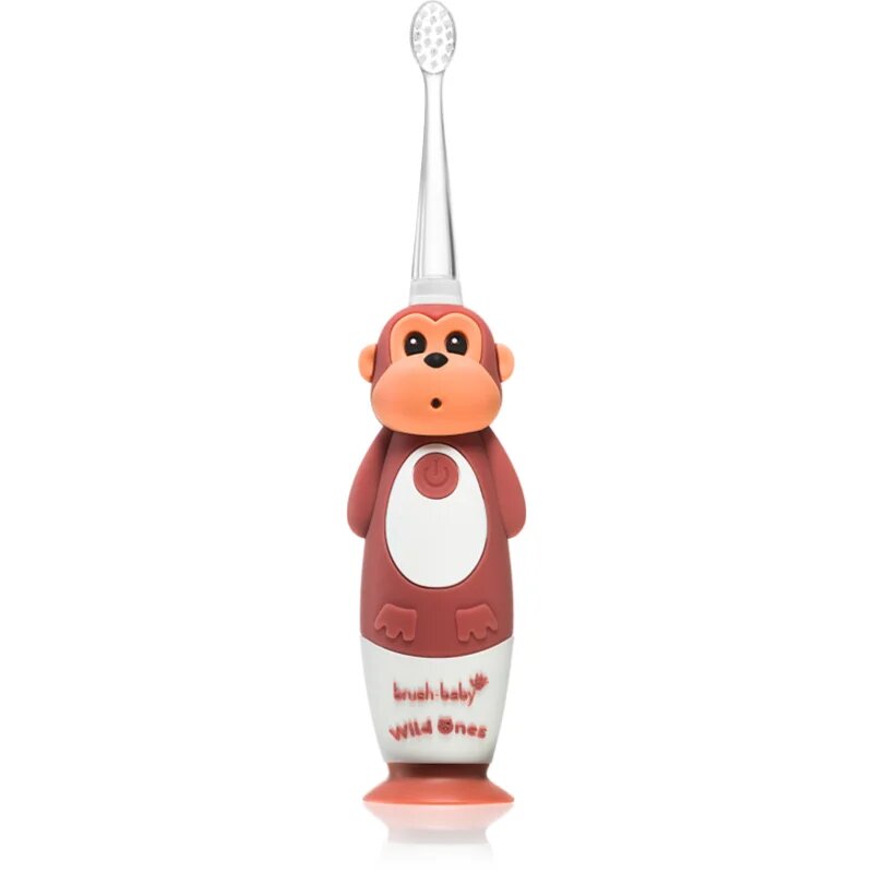 Brush Baby WildOnes WildOne električna zobna ščetka + 2 nadomestni glavi za otroke Monkey 1 kos