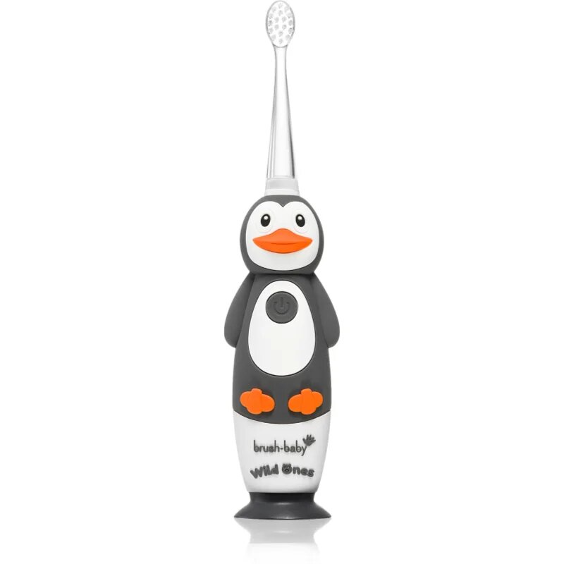 Brush Baby WildOnes WildOne električna zobna ščetka + 2 nadomestni glavi za otroke Penguin 1 kos