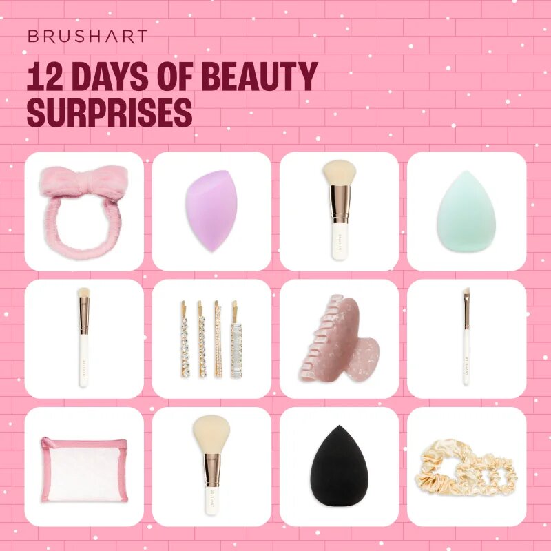 BrushArt 12 Days of Beauty Surprises Advent Calendar adventni koledar