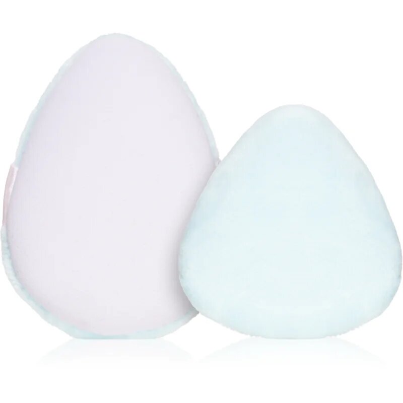 BrushArt Accessories 2-in-1 Powder and make-up puff set blazinica 2 kos