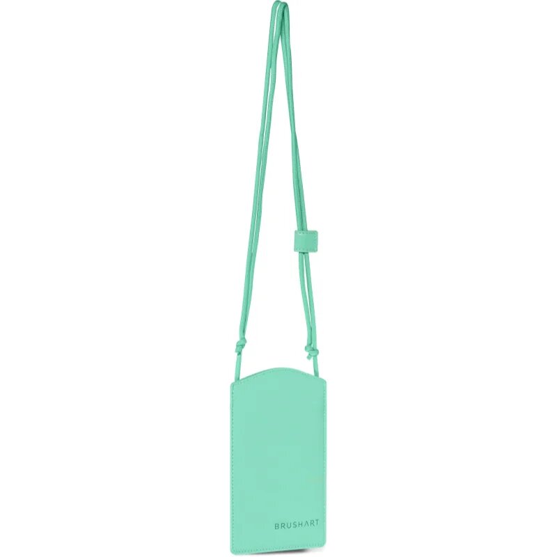 BrushArt Accessories Crossbody phone bag pink torbica za mobilni telefon Mint green 11x18 cm