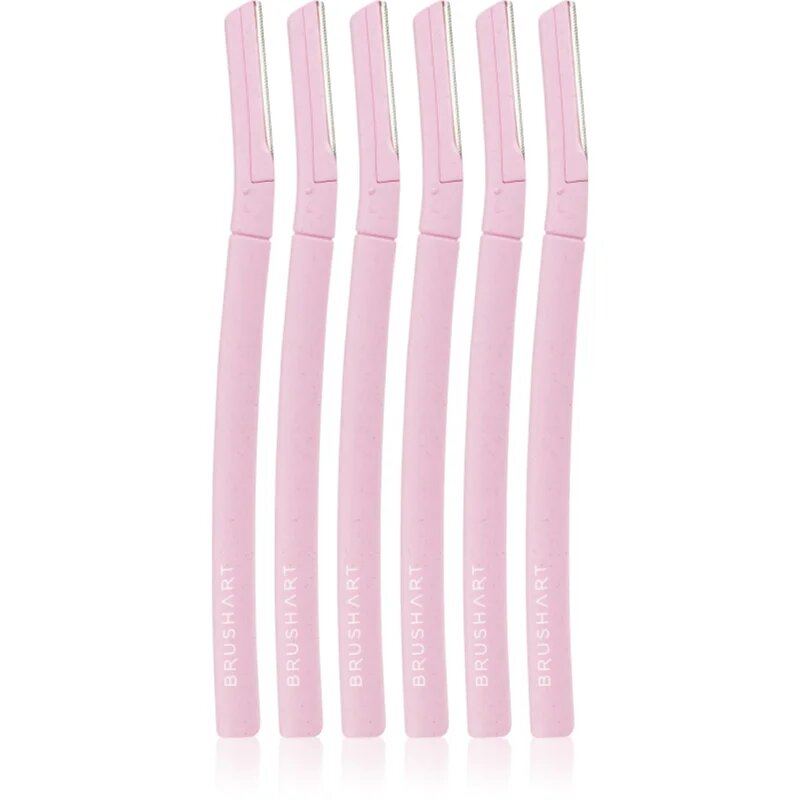 BrushArt Accessories Face & Brow razors britev za obrvi 6 kos