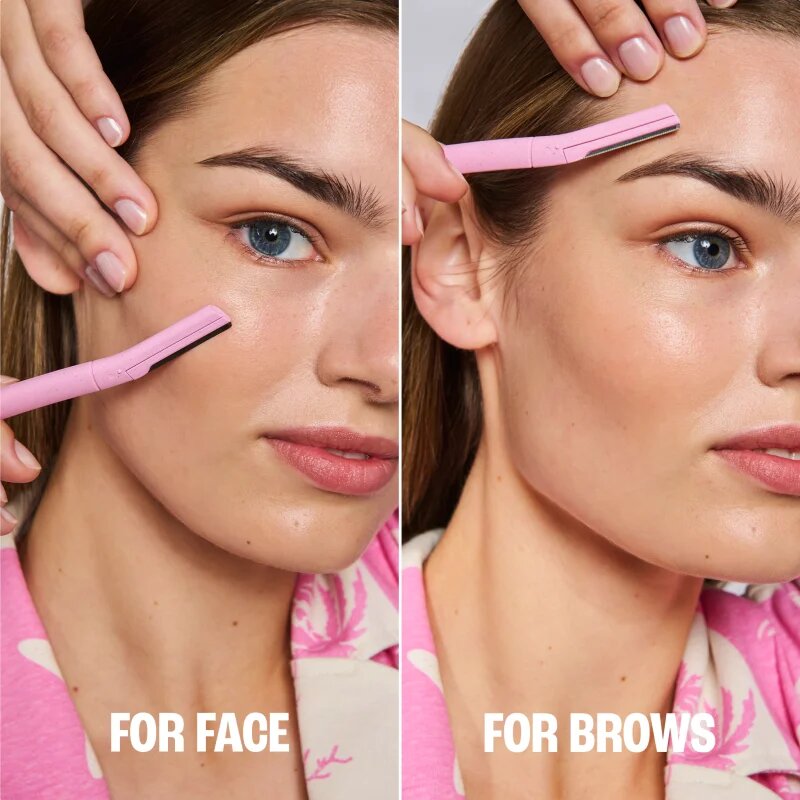 BrushArt Accessories Face & Brow razors britev za obrvi 6 kos