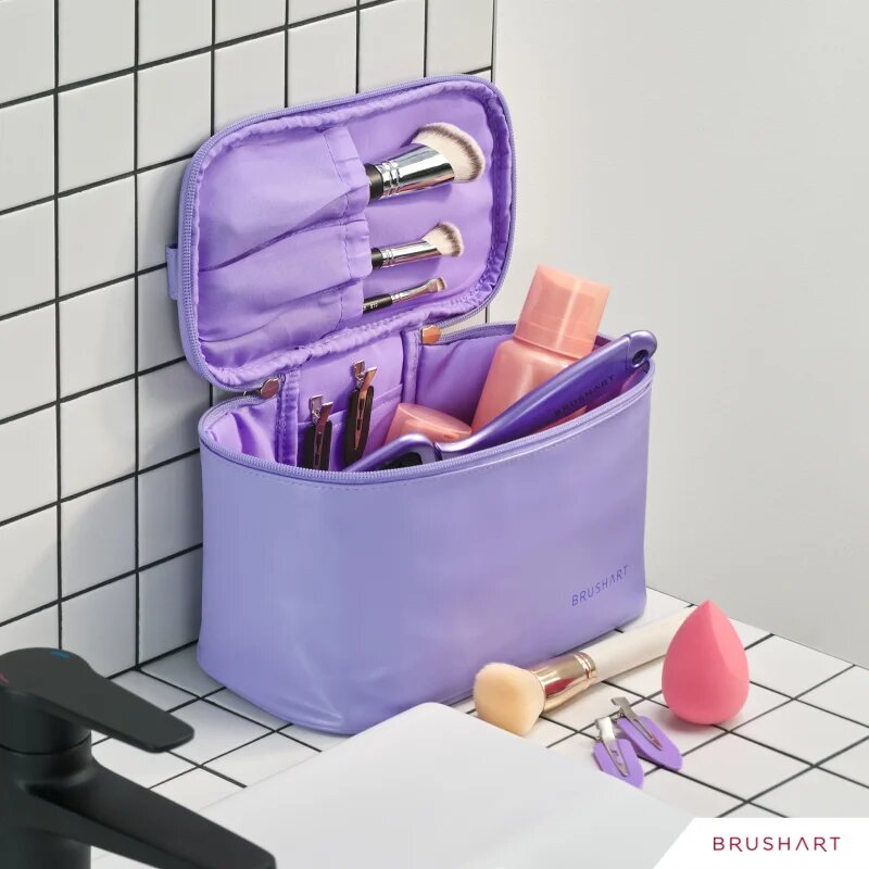 BrushArt Accessories Make-up bag kozmetična torbica Lilac 1 kos