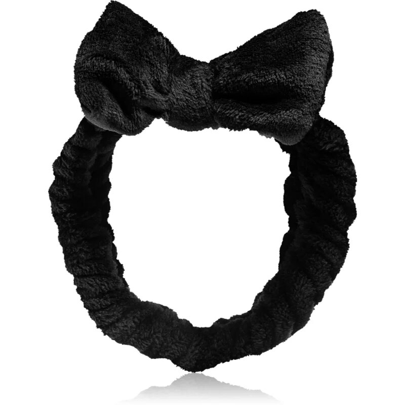 BrushArt Accessories Skincare headband kozmetični trak za glavo Black 1 kos