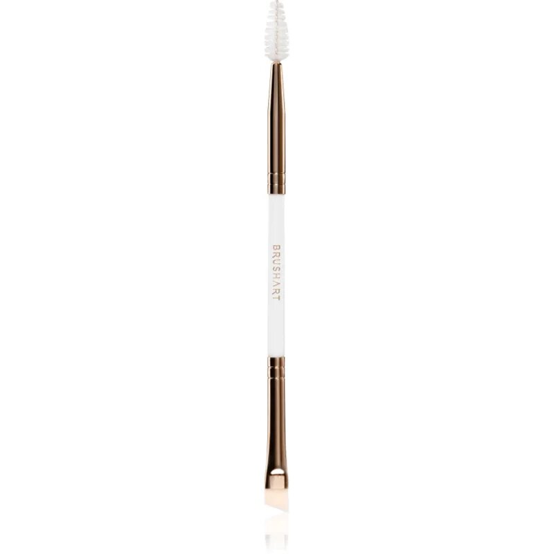 BrushArt Basic Dual-ended brow brush obojestranski čopič za obrvi 1 kos