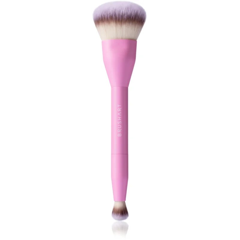BrushArt Double Duty Concealer & Foundation brush čopič za tekoči puder in korektor obojestranski 1 kos