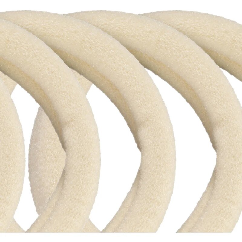 BrushArt Hair Band elastike za lase Beige 6 kos