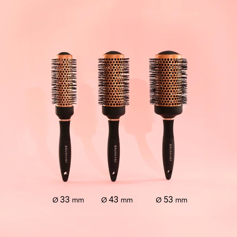 BrushArt Hair Ceramic round hairbrush keramična krtača za lase Ø 43 mm 1 kos
