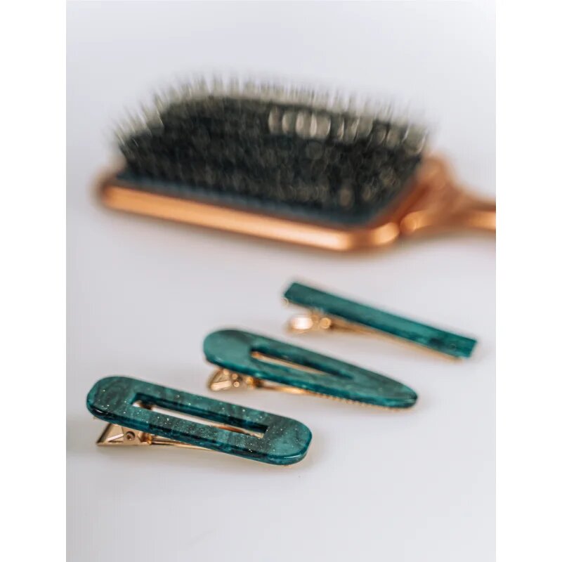 BrushArt Hair Clip sponke za lase 3 kos