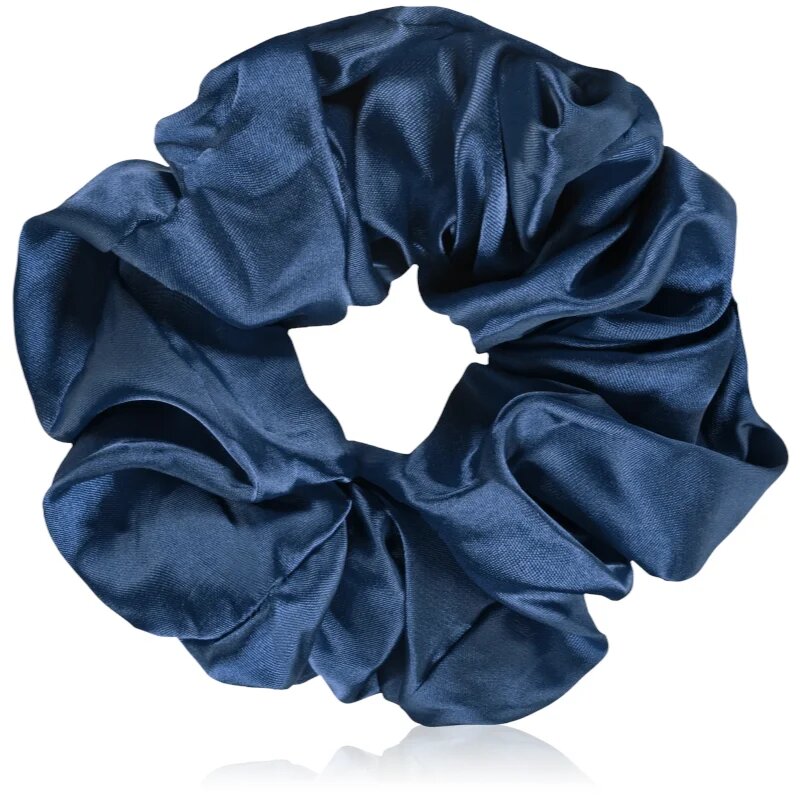 BrushArt Hair Large satin scrunchie set elastike za lase Red & Blue
