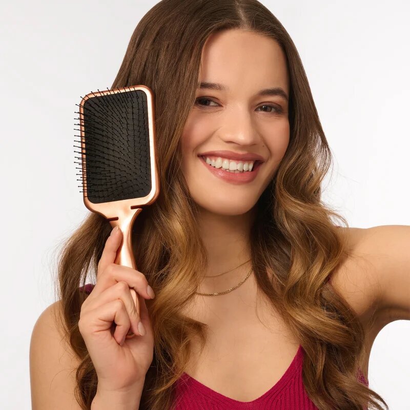 BrushArt Hair Paddle hairbrush ravna krtača za lase 1 kos