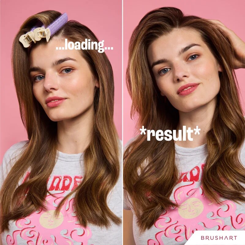 BrushArt Hair Root volumizer samostoječe navijalke za volumen od korenin 2 kos