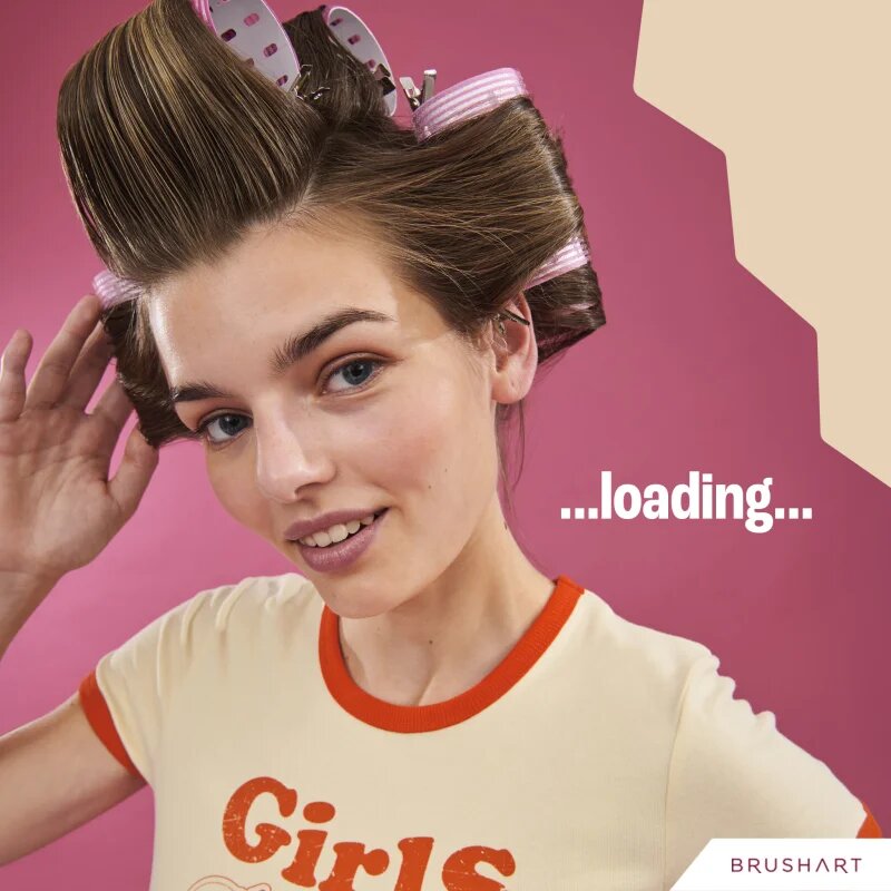 BrushArt Hair Thermal hair rollers set navijalke za lase 8 kos