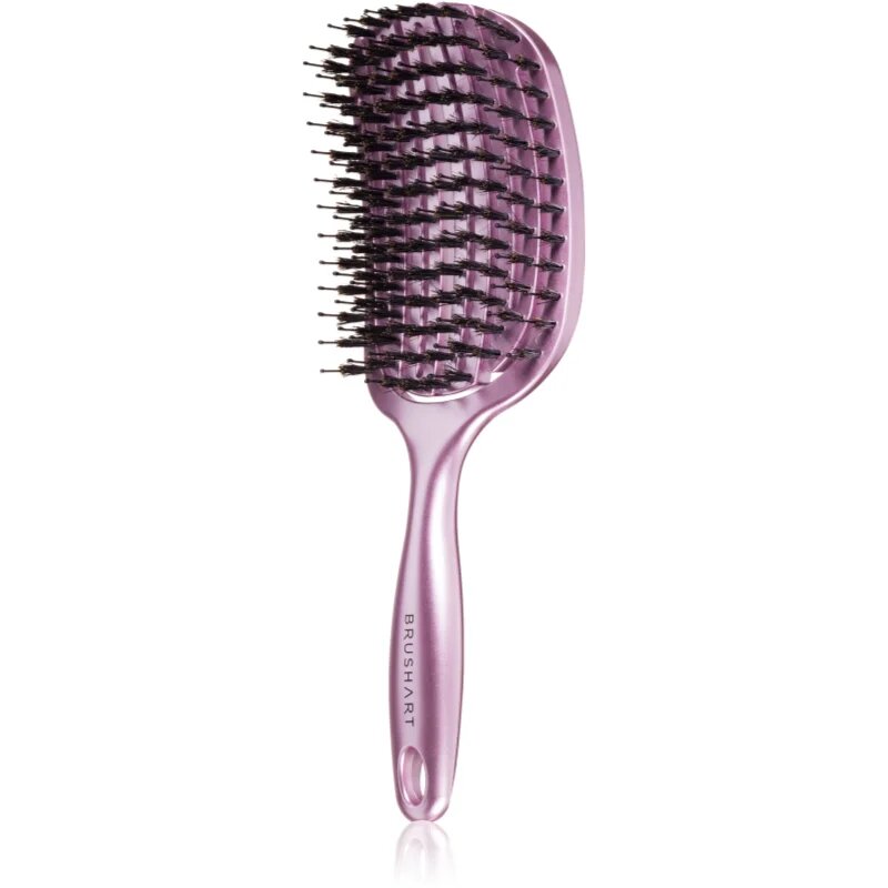 BrushArt Hair Vent blowdry hairbrush with boar bristles krtača za lase z najlonskimi in prašičjimi ščetinami Large 1 kos