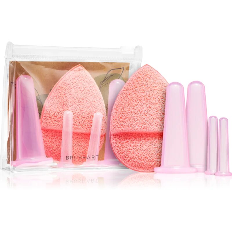 BrushArt Home Salon Facial cupping set komplet ventuz za obraz