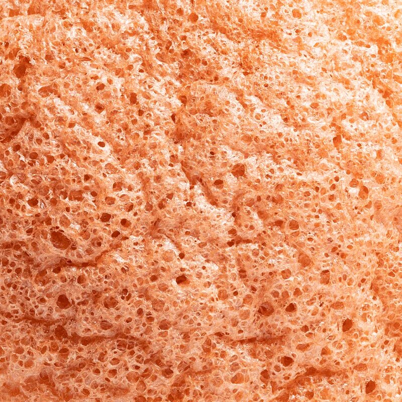 BrushArt Home Salon Konjac sponge nežna eksfoliacijska gobica za obraz Pink Clay 5 g
