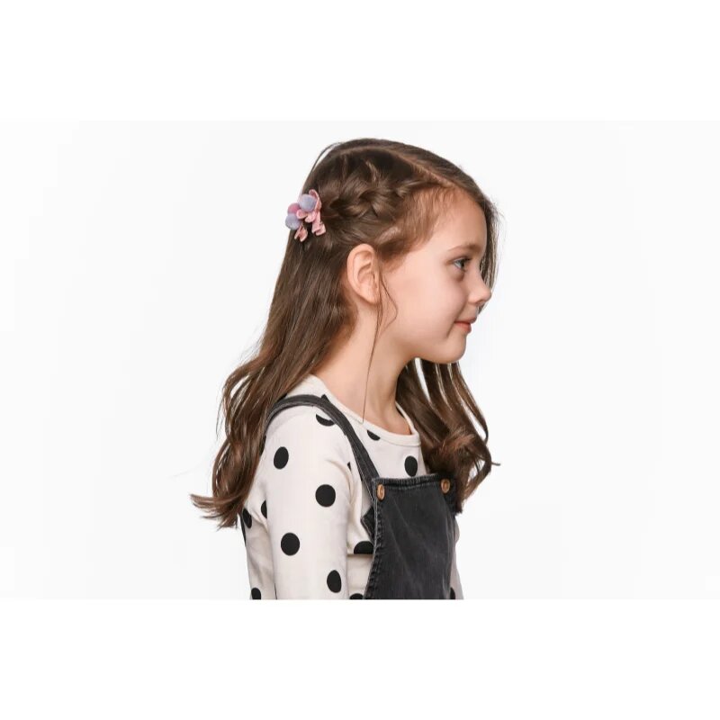 BrushArt KIDS Little princess hair clip set sponke za lase Pink 5 kos