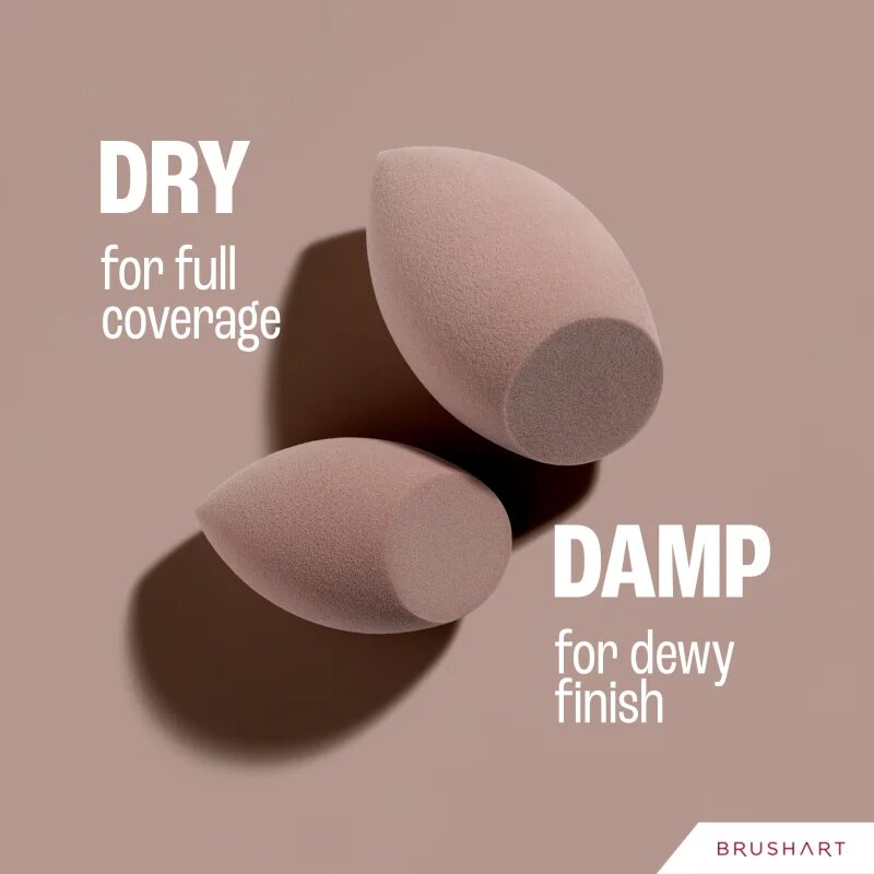 BrushArt Make-up Sponge Everyday precizna gobica za tekoči puder 1 kos