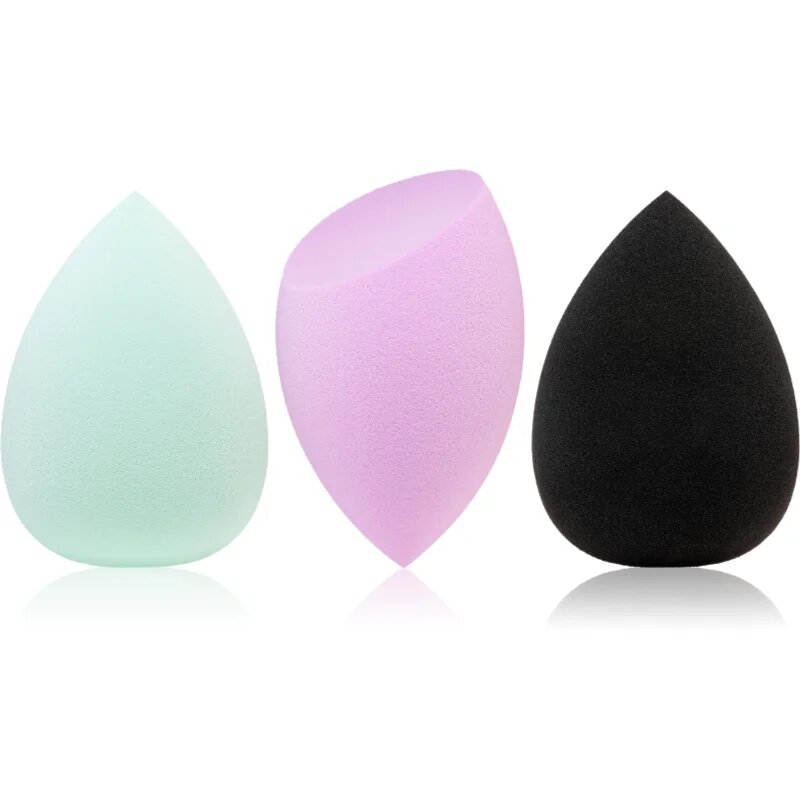 BrushArt Make-up Sponge Set gobica za tekoči puder AQUAMARINE GREEN