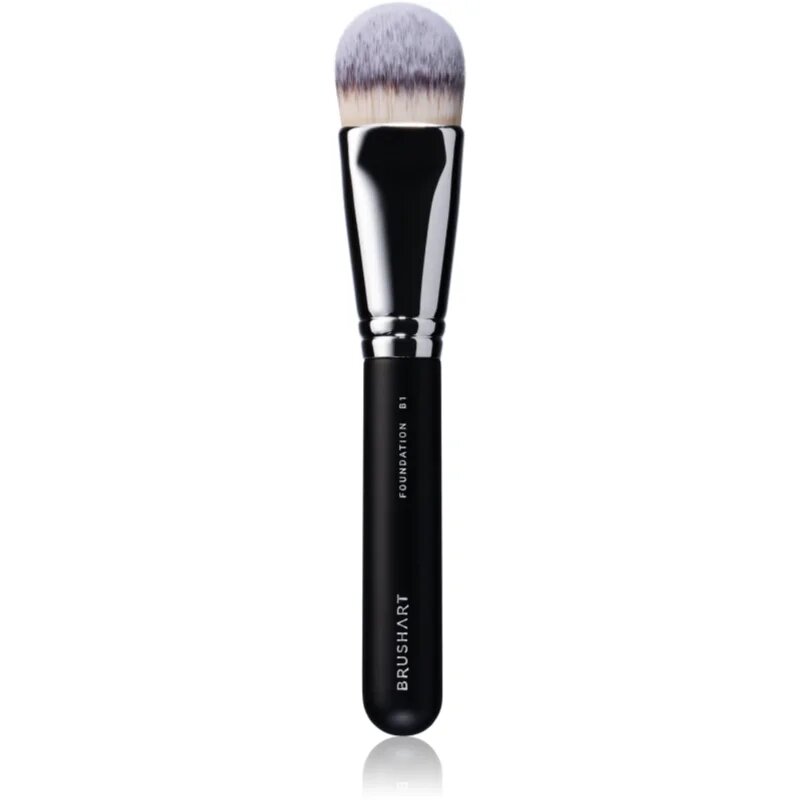 BrushArt Professional B1 Flat foundation brush čopič za tekoči puder B1 1 kos