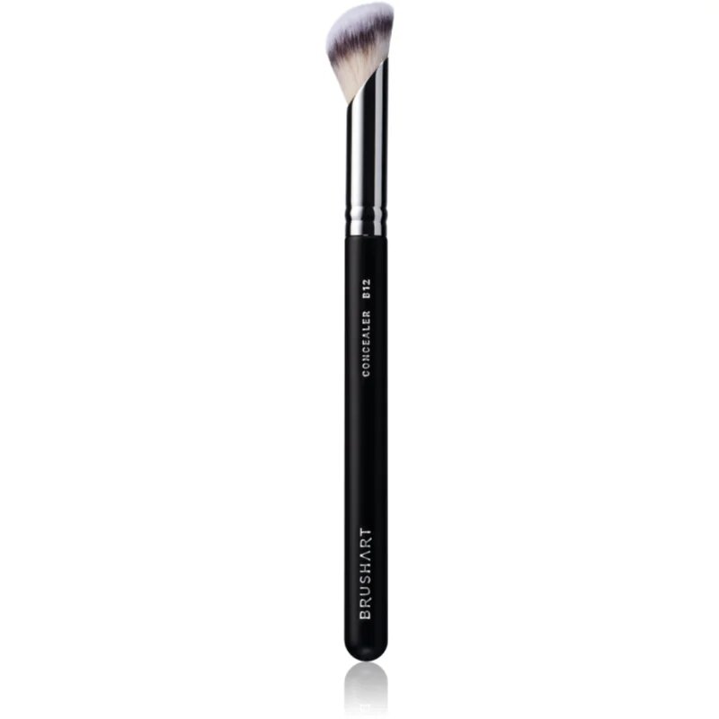 BrushArt Professional B12 Angled concealer brush čopič za korektor B12 1 kos