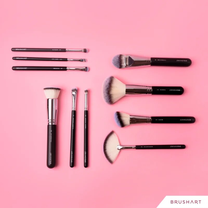 BrushArt Professional B2 Foundation brush kabuki čopič za puder B2 1 kos