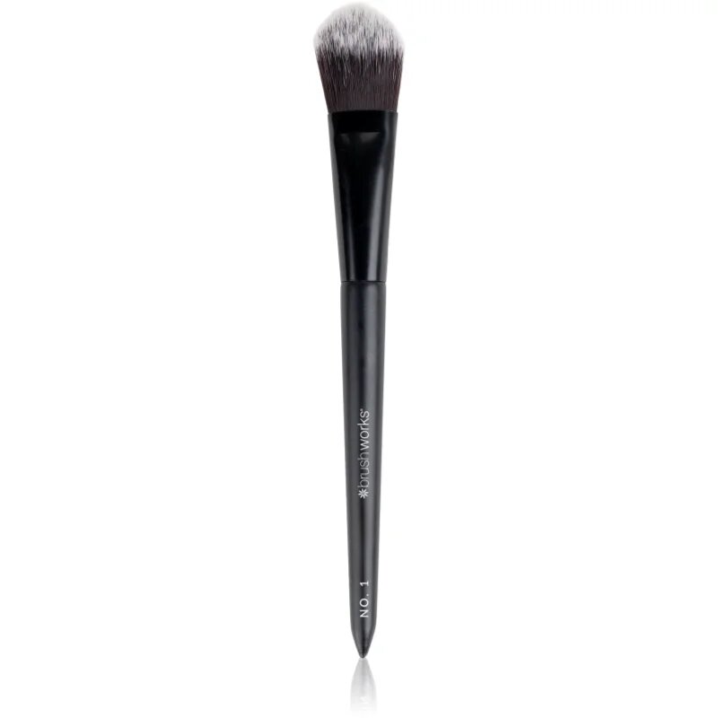 Brushworks Back Comb Brush čopič za make-up vrsta NO. 1 1 kos