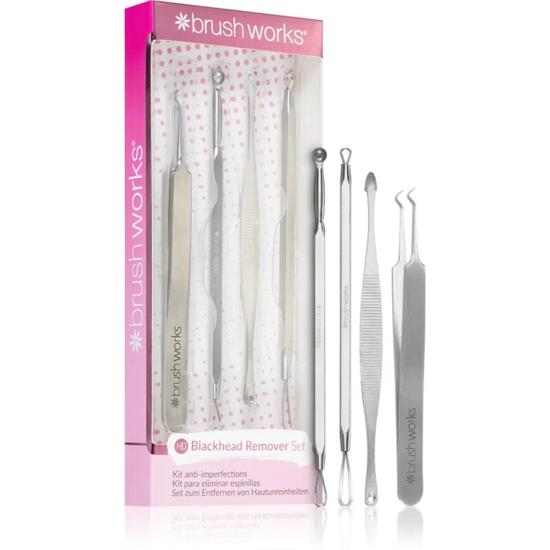 Brushworks Blackhead & Blemish Remover Set set za globinsko čiščenje