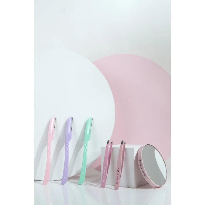 Brushworks Brow Shaping Set set za popolne obrvi
