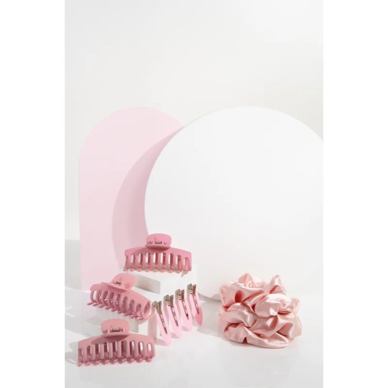 Brushworks Complete Hair Clip & Scrunchie Set sada gumičiek a sponiek do vlasov