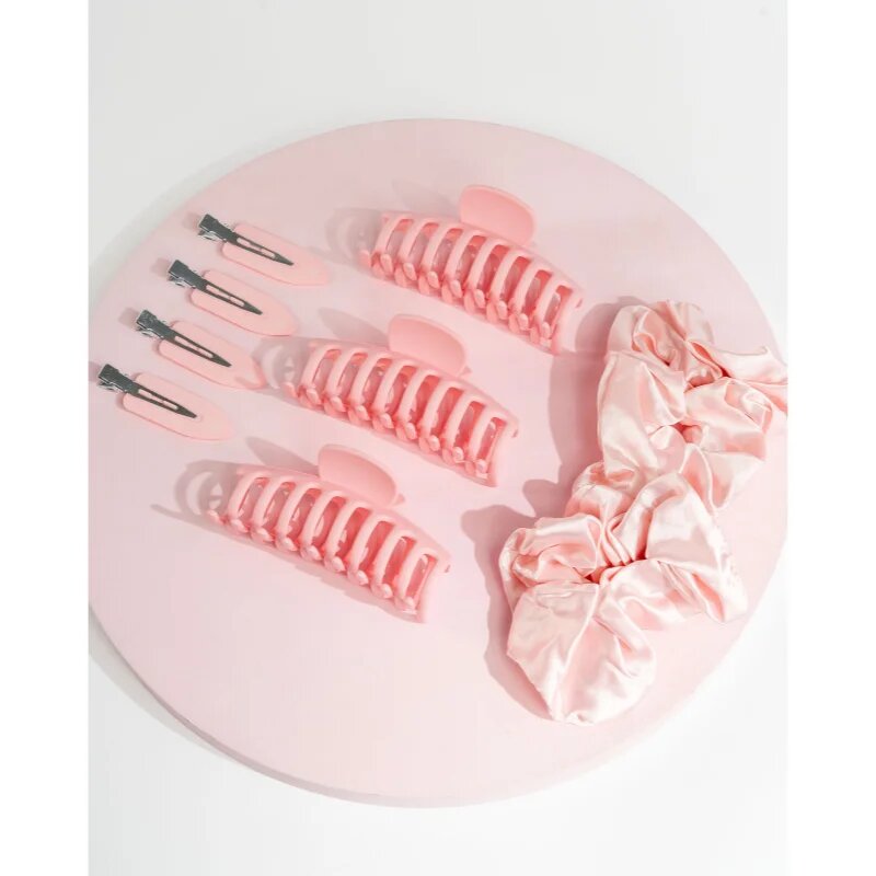 Brushworks Complete Hair Clip & Scrunchie Set sada gumičiek a sponiek do vlasov