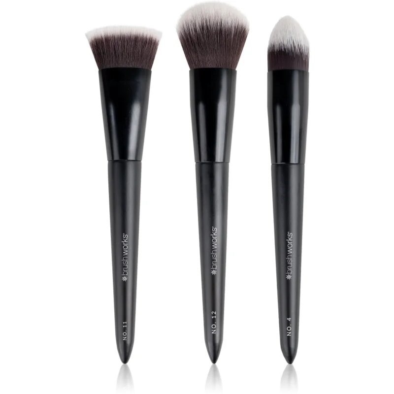 Brushworks Cream Contour and Blush Set set čopičev
