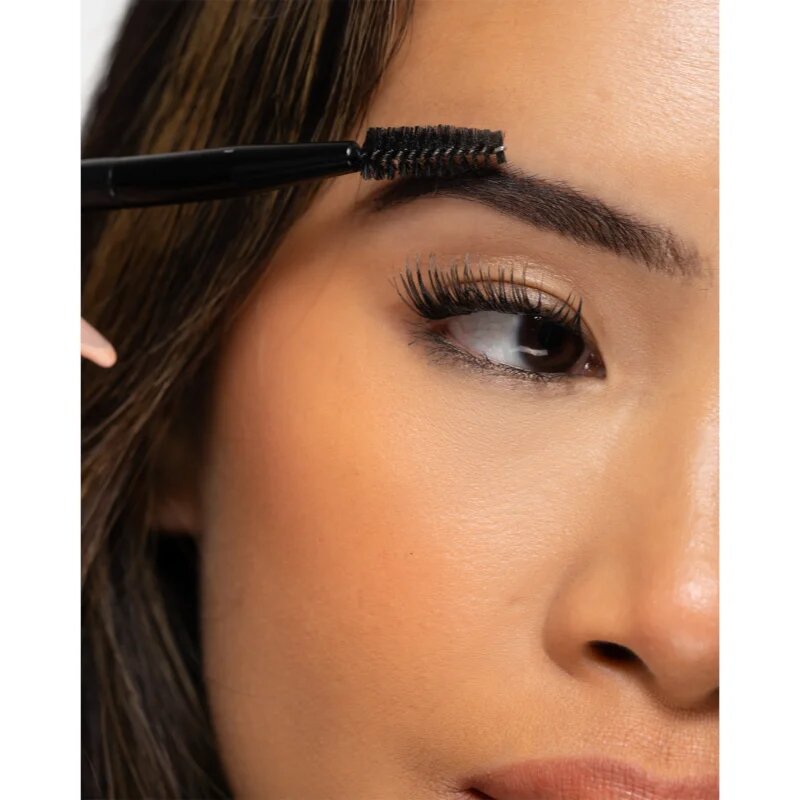 Brushworks Double Ended Brow Brush And Spoolie obojestranski čopič za obrvi NO. 22 1 kos