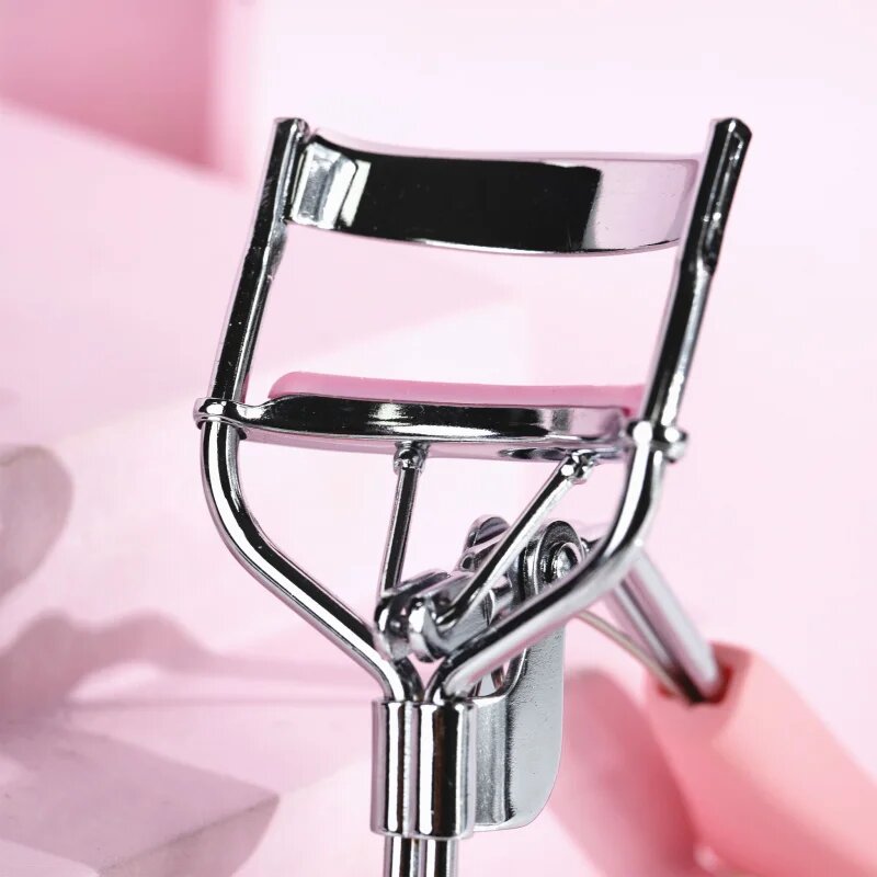 Brushworks Eyelash Curler Pink klešče za trepalnice 1 kos
