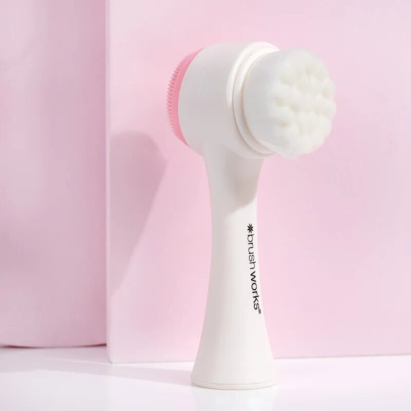 Brushworks HD Facial Cleansing Brush čistilna krtačka za obraz 1 kos