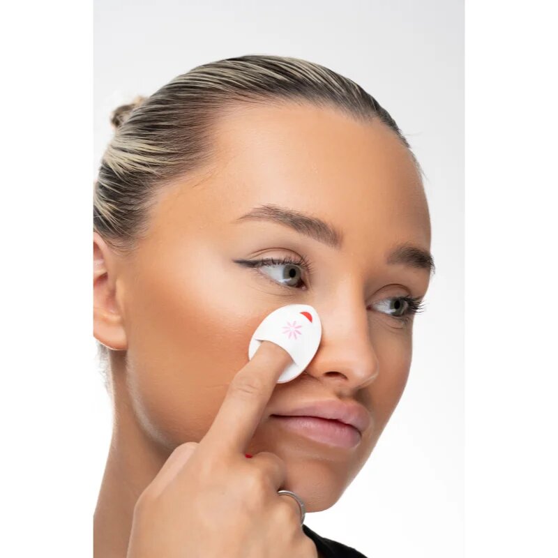 Brushworks Mini Pillow Puffs blazinice za odstranjevanje ličil za obraz