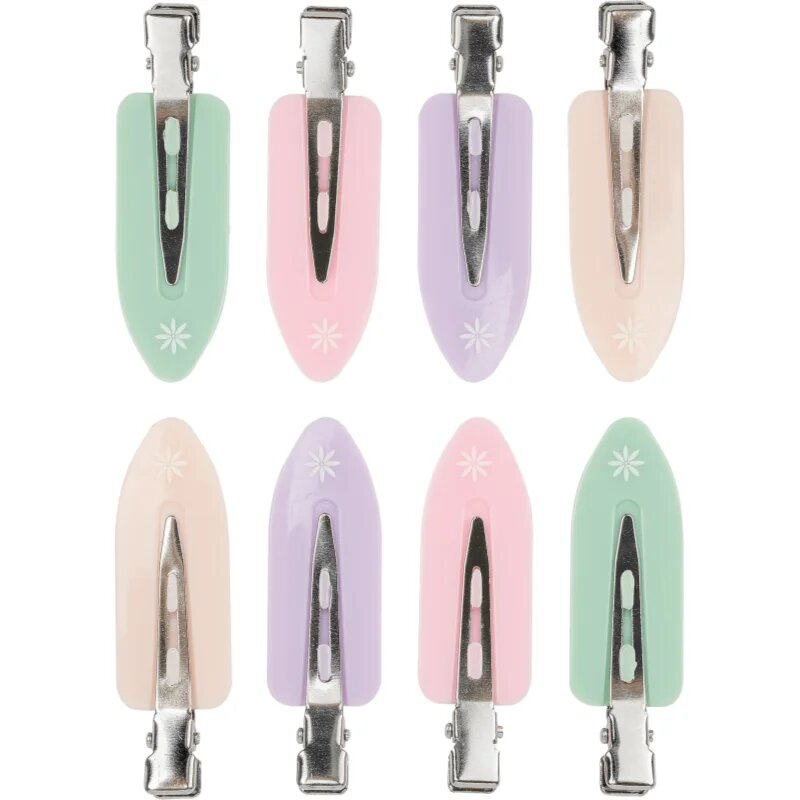 Brushworks No Crease Clips sponke za lase Pastel